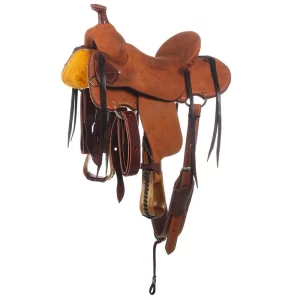 Strip Down Ranch Youth Saddle Heavy Oil