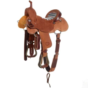 Competitors Competitor Barrel Saddle with Serape Inlaid Seat