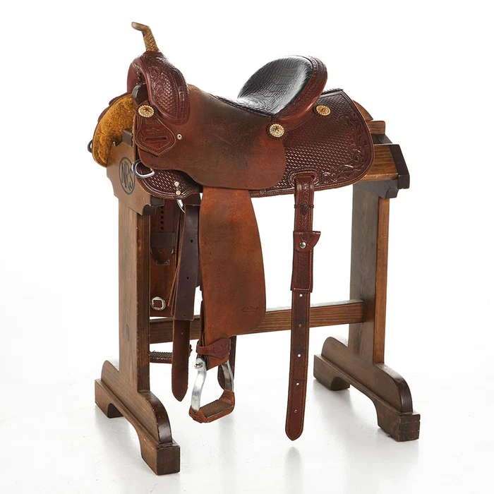 Used 14in Trailer Ranch Barrel Saddle