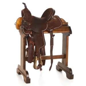 Used 13in Teskeys Barrel Saddle