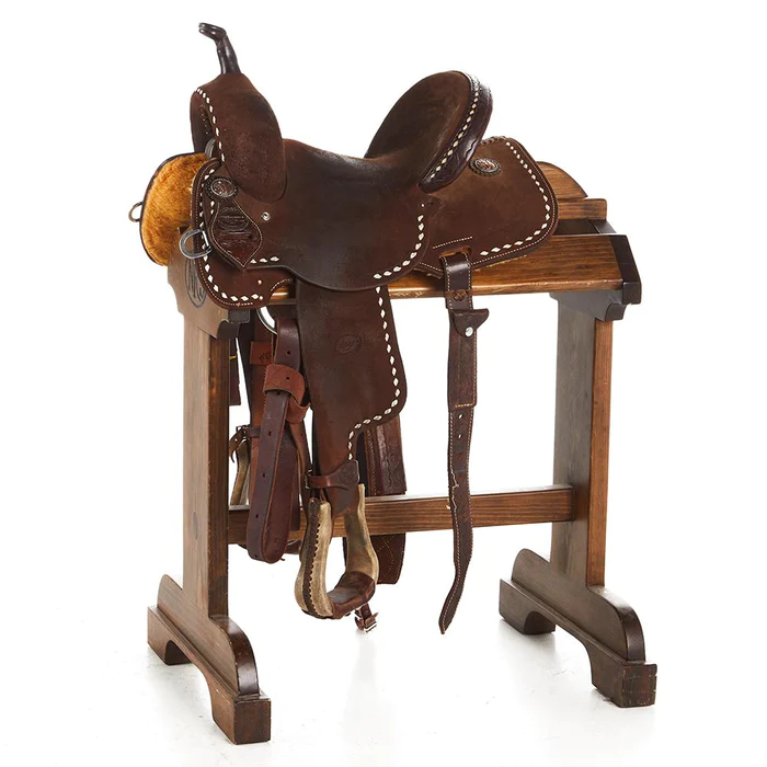 Used 13in Teskeys Barrel Saddle