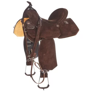 Tomahawk Chocolate Roughout 13 1/2 Inch Lightweight Barrel Saddle