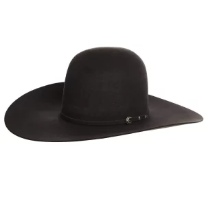 Rodeo King 7X Charcoal 5in. Brim Open Crown Felt Cowboy Hat