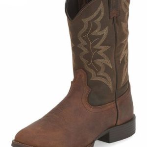 Men's Justin Buster Distressed Boots