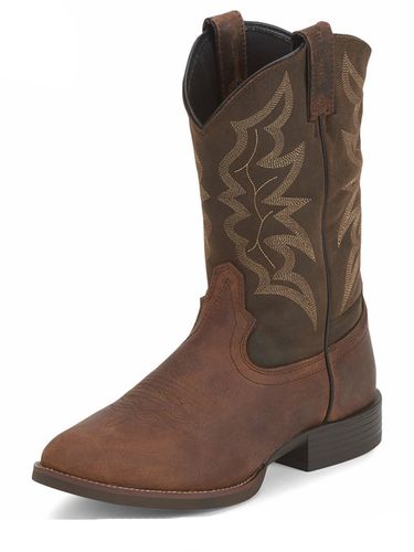 Men's Justin Buster Distressed Boots