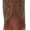 Mens Justin Bowline in Brandy Boots - Image 4