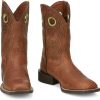 Mens Justin Bowline in Hazel Boots - Image 4